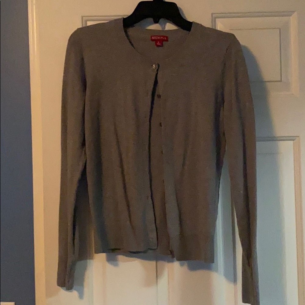 Merona grey cardigan